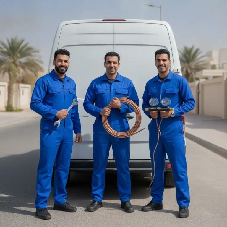 تكييف وتدفئة فريق في أبو ظبي